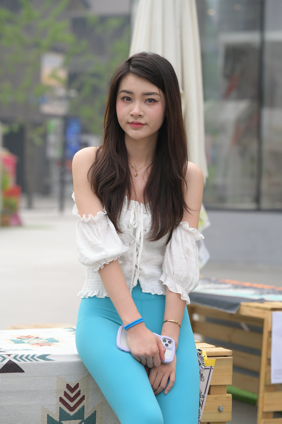 图片[2]-蓝色瑜伽裤漂亮女孩 J3299 769P-12.9GB-漫镜吧