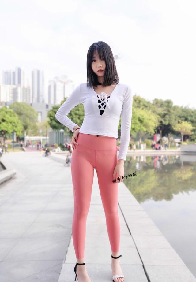 图片[2]-粉色瑜伽裤年轻女孩 J1311 417P17V-14.9GB-漫镜吧
