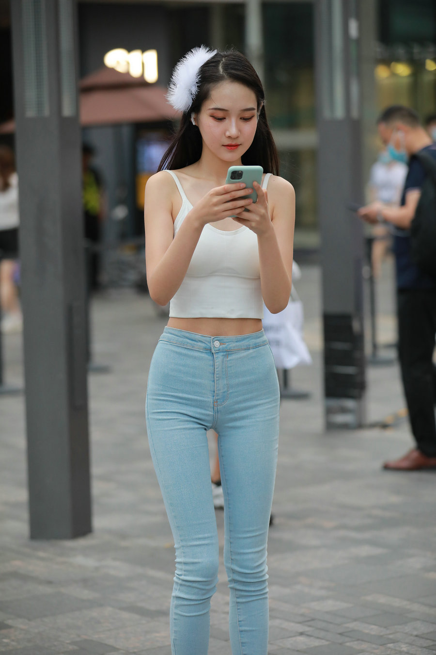 图片[3]-非常漂亮的牛仔裤女孩 J2144 98P1V-1.92GB-漫镜吧