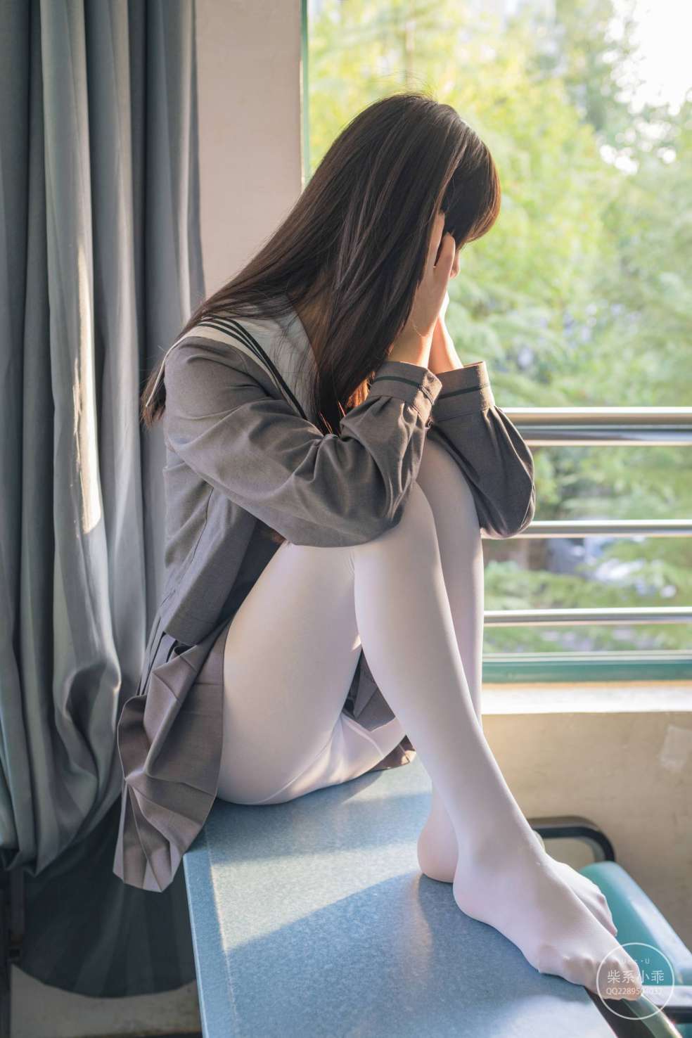 图片[4]-白丝清纯少女真的太可爱了【60P】20001-漫镜吧