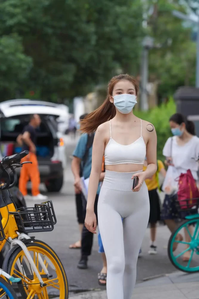 灰色瑜伽裤女孩 J1323 723P4V-17.9GB-漫镜吧