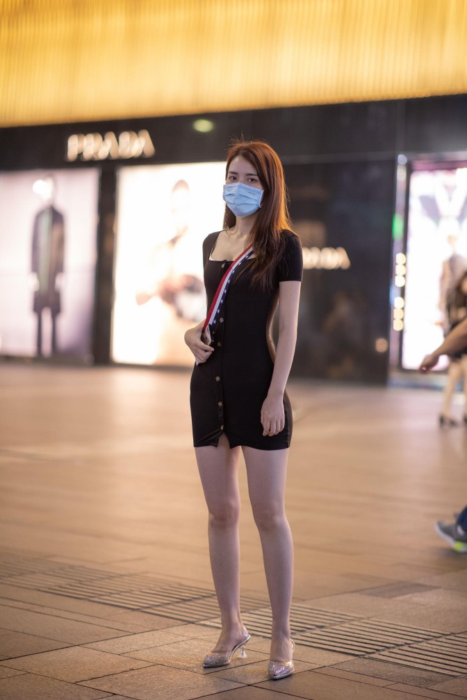 图片[4]-逛商场的黑色包臀裙美丽女孩【385P】00050-漫镜吧