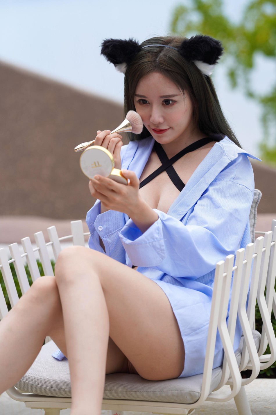 图片[5]-可爱的猫耳朵比基尼美少女【394P】00043-漫镜吧