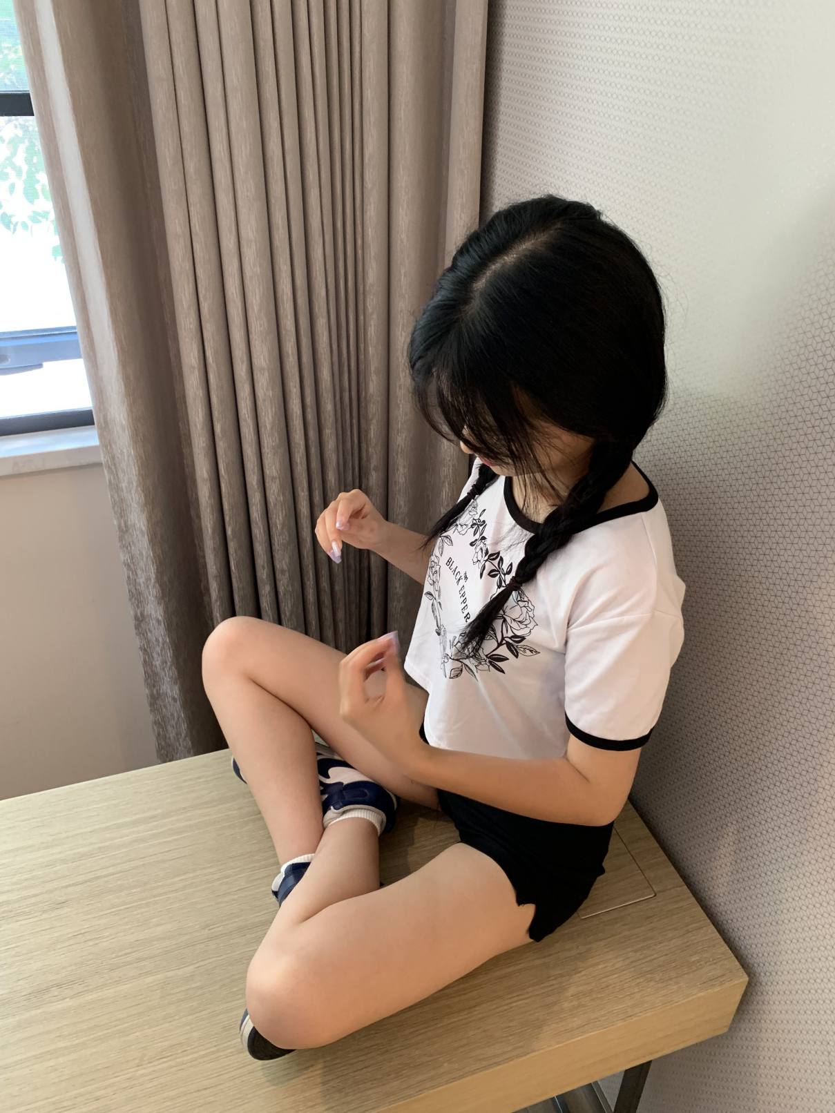 图片[4]-调皮的白袜女孩【149P】20017-漫镜吧