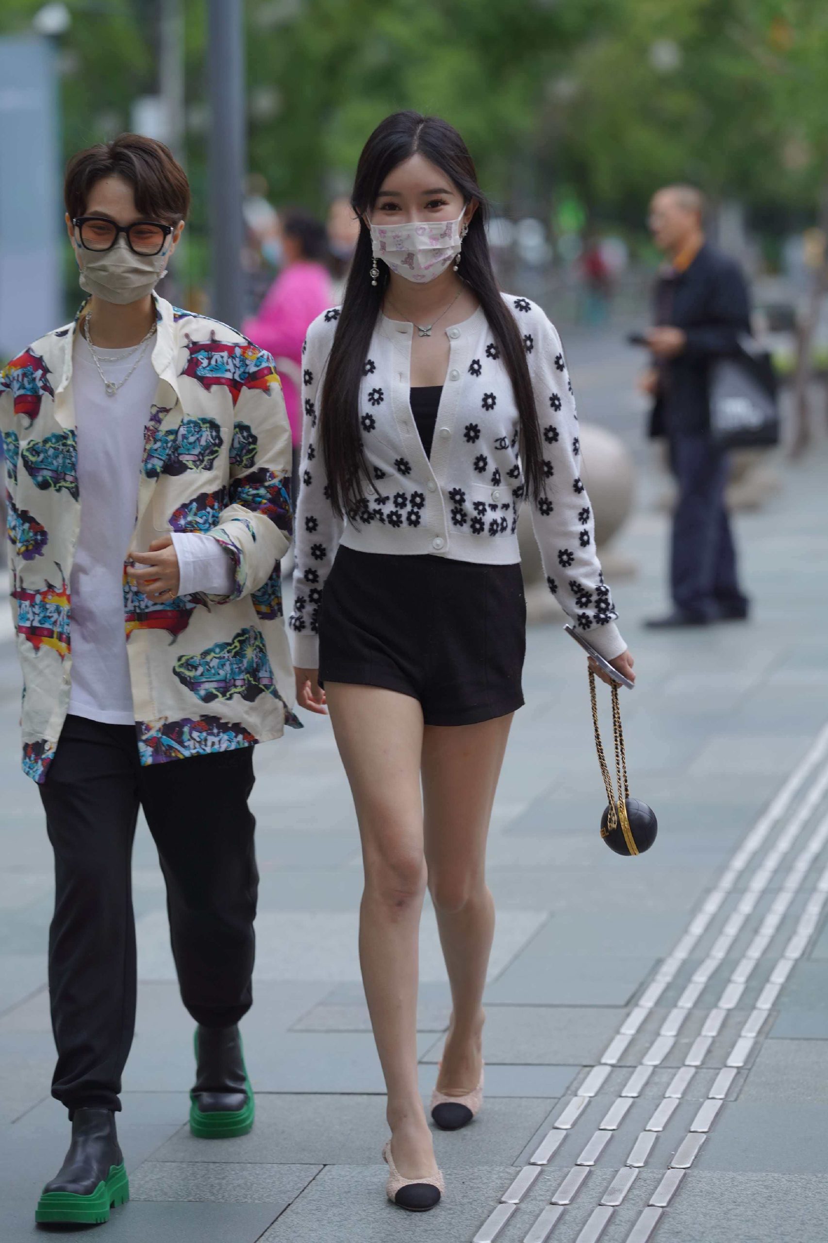 街拍作品 优雅黑白配色[163P2.14GB]-漫镜吧