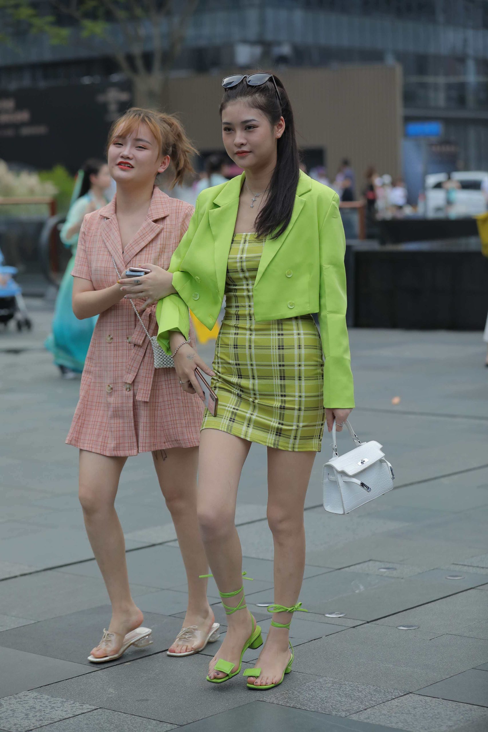 街拍作品 荧光绿西装外套[47P412MB]-漫镜吧