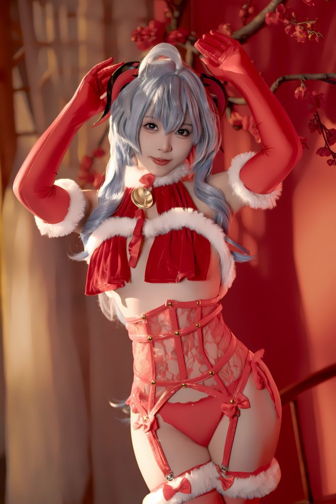 Bangni邦尼 甘雨新春[91P+8V750MB]-漫镜吧