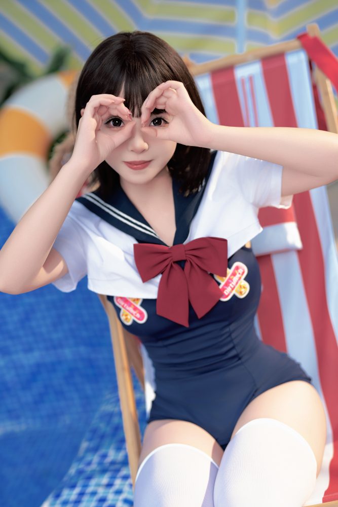 Bangni邦尼 反差JK泳装[97P+7V841MB]-漫镜吧