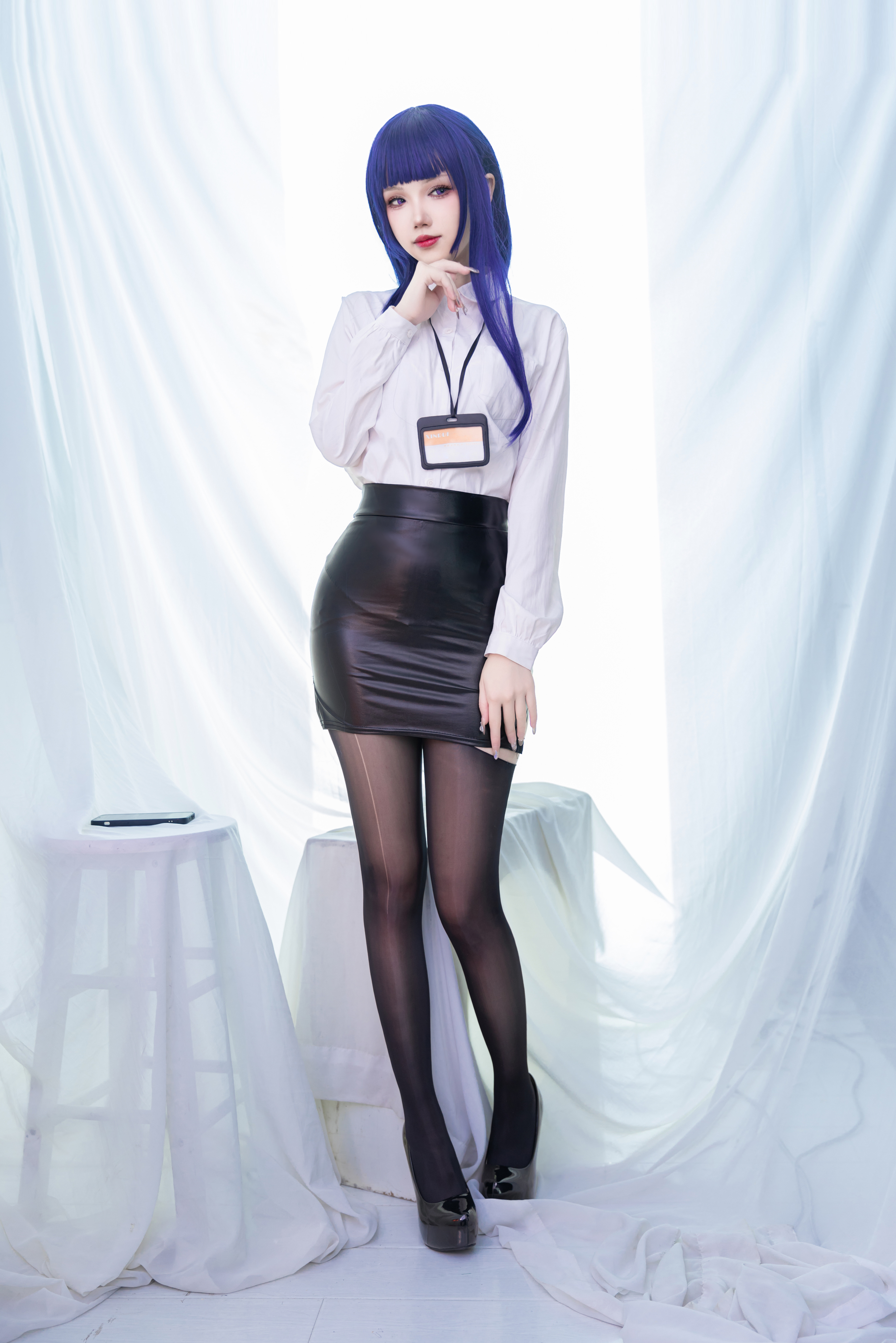 雪晴Astra 雷电将军OL[62P+1V]-漫镜吧