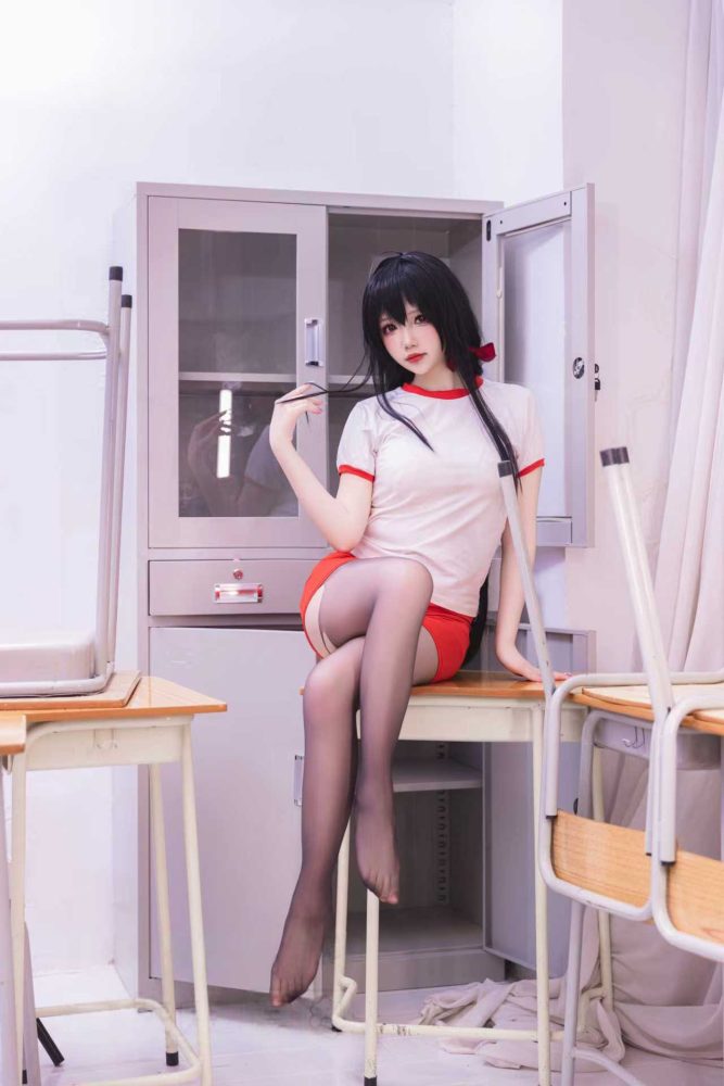 雪晴Astra 碧蓝航线 大凤 体操服[55P]-漫镜吧