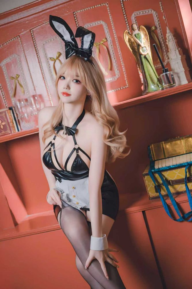 雪晴Astra 金发兔女郎[73P+1V]-漫镜吧