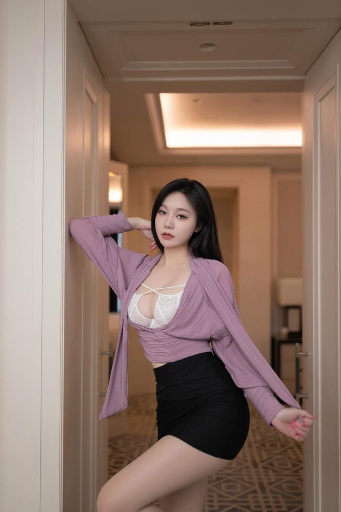 安然 紫色风情[90P1.19GB]-漫镜吧