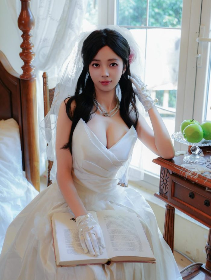 朱朱molly 洁白婚纱[82P2.08GB]-漫镜吧